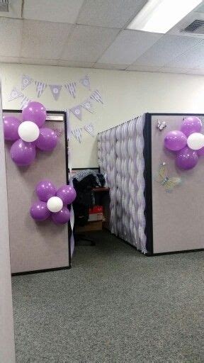 Cubical Birthday Decor Office Birthday Party 80th Birthday Party