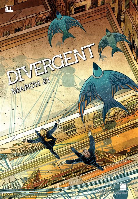 The Divergent Life Divergent Reveals A Stylish Imax Fanfix Poster