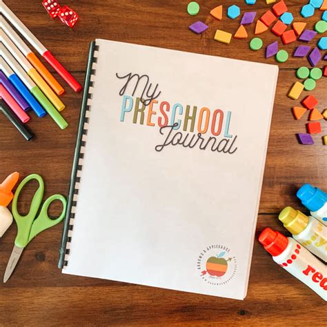 Preschool And Kindergarten Learning Journals Arrows And Applesauce