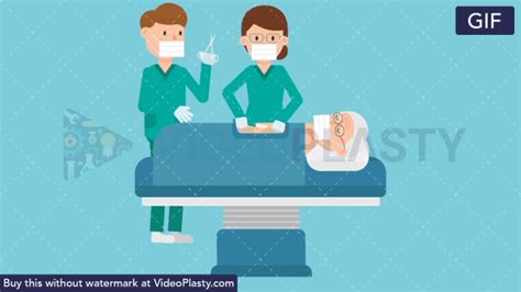 Patient Operation Animated Stock S Videoplasty Animation