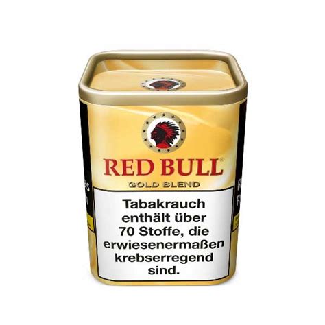 red bull tabak gold blend 120g online kaufen tabak brucker