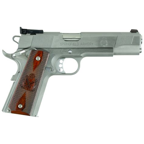 Springfield Armory 1911 Target 45 Auto Acp 5in Stainless Pistol 71