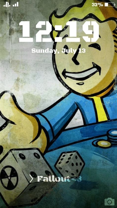 My Fallout Inspired Lock Screen D Fallout