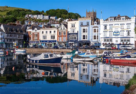 Reflections Of Dartmouth Boatfloat 1000 Piece Jigsaw Puzzle The