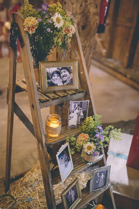 Rustic Wedding Photo Display Ideas Best Design Idea