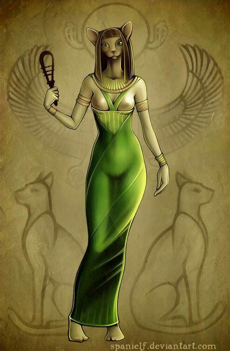 Bast Goddess Egyptian Cat Goddess Egyptian Mythology Mother Goddess