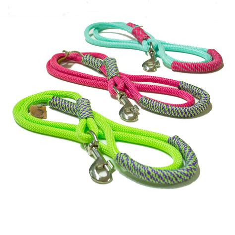 Handmade Rope Dog Leash Fresh Colorful Neon Climbing Rope Etsy Rope