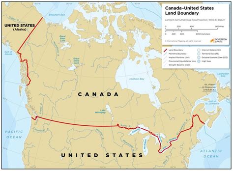 Map Of Us And Canada Border Osiris New Dawn Map