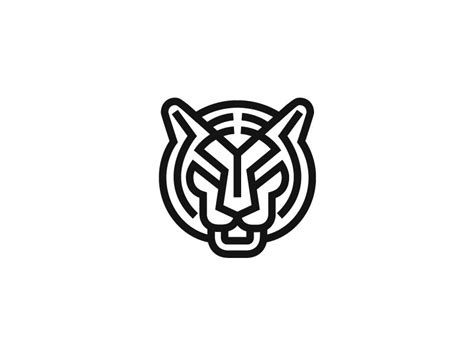 Tiger Art Logo Geometric Logo Logos Design