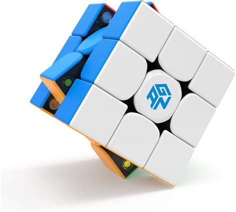 Gan 354 M V2 Magnetic Speed Cube 3x3 Stickerless Gans Magic