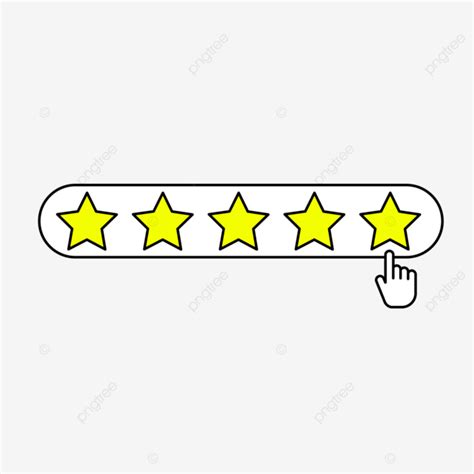 Five Star Rating Vector Feedback Review And Rate Us Concept Rating