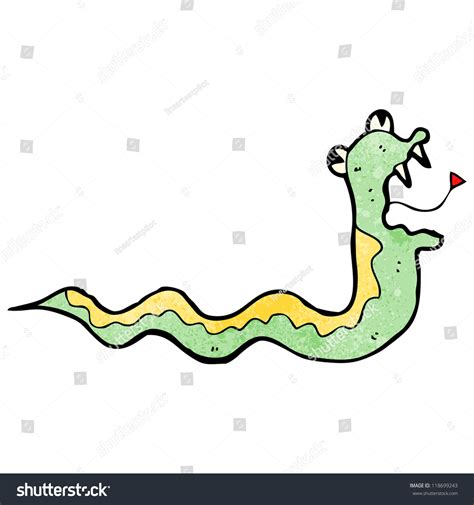 Cartoon Hissing Snake Stock Vector Royalty Free 118699243 Shutterstock
