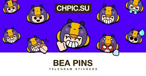 Bea Pins Telegram Stickers
