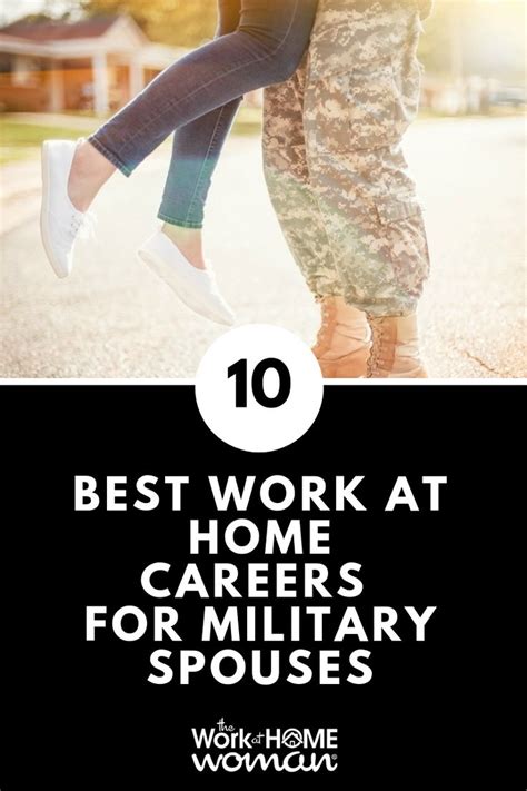 The 10 Best Work At Home Careers For Military Spouses Military Spouse