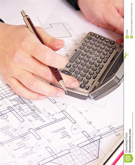 Architects Job Stock Photo Image Of Office Planning