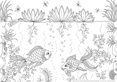 Aquarium fish coloring pages is a kaleidoscope of pictures with colorful inhabitants of home aquariums. Printable Fish Tank Coloring Pages - Thekidsworksheet