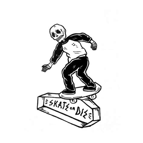 Skateboarder Drawing At Getdrawings Free Download