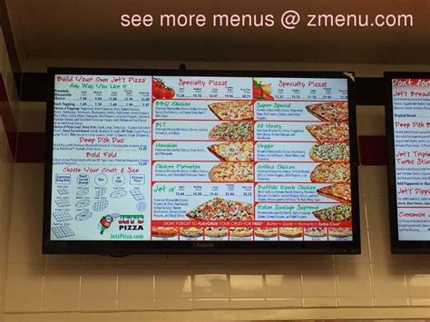 Online Menu Of Jets Pizza Restaurant Flower Mound Texas 75028 Zmenu