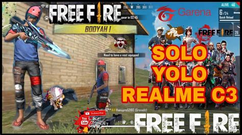 Como pegar mestre em 15 dias no freefire. FREE FIRE || SOLO YOLO { Realme C3} - YouTube