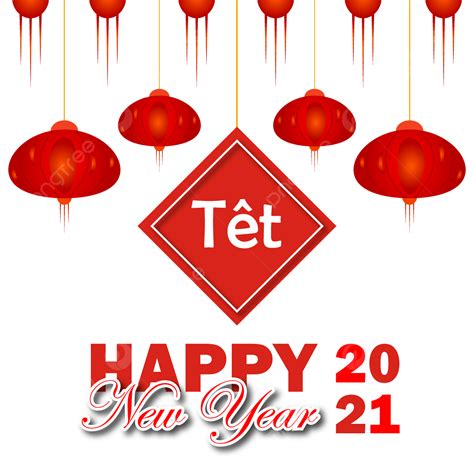 Tet New Year Vector Hd Png Images Vietnamese Tet Happy New Year Design