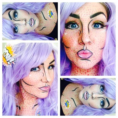 Yes, there is obviously more than one 'joker.' Pop art makeup. Purple wig. Halloween. Comic book ...