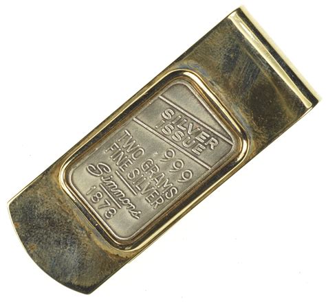 We did not find results for: Very Cool! - US Coin Money Clip - Simmons 2 Grams .999 Fine Silver Bar - Awesome | Property Room