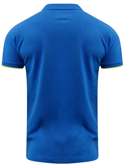 Item # 296294 stash points: Buy T-shirts Online | Pepe Jeans Royal Blue Polo T-shirt ...
