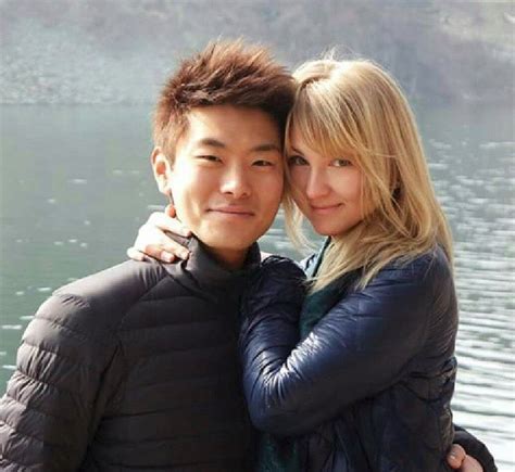 Asian Dude With His Hot White Girlfriend Amwf Amww Asian Blonde Amwfcouple Interracial