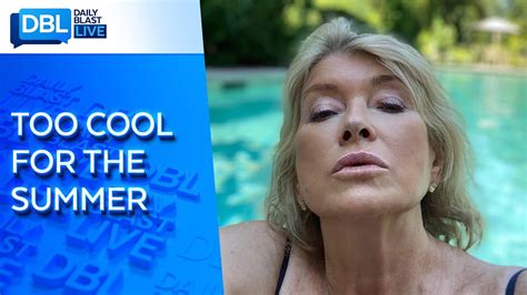 Martha Stewart Shares Sexy Poolside Selfie And Incredible Pool Photo