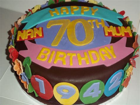70th Birthday Cake 70th Birthday Cake Cake Cake Decorating Icing