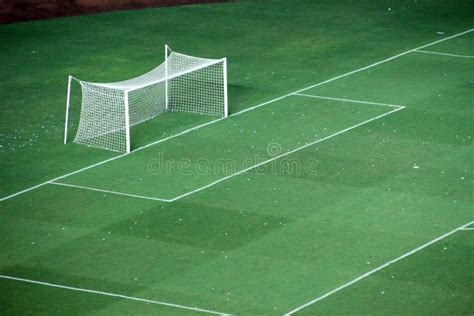 Goal Soccer Field Stock Photo Image 26304190