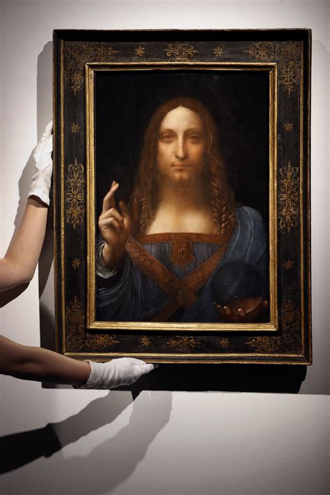 Rare Christ Painting By Leonardo Da Vinci Sells For Record 450 Million