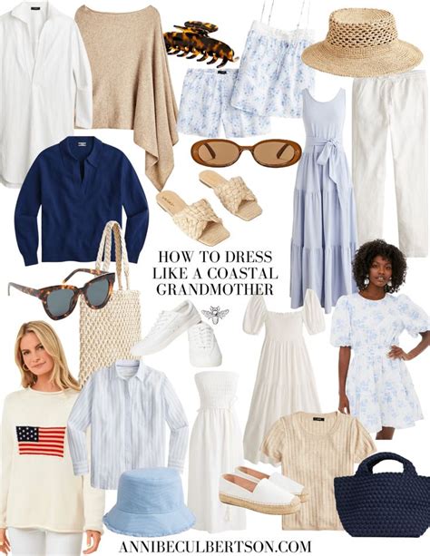 10 Ways To Dress Like A Coastal Grandmother This Summer ANNIE B In