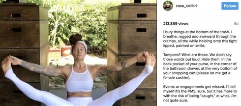 This Yogi Filmed Herself Bleeding Through Her Yoga Pants To Prove An