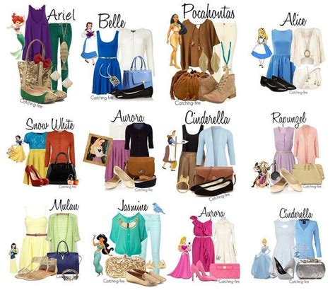 Disney Outfits I Could Wear In The Pictures With Her Princess