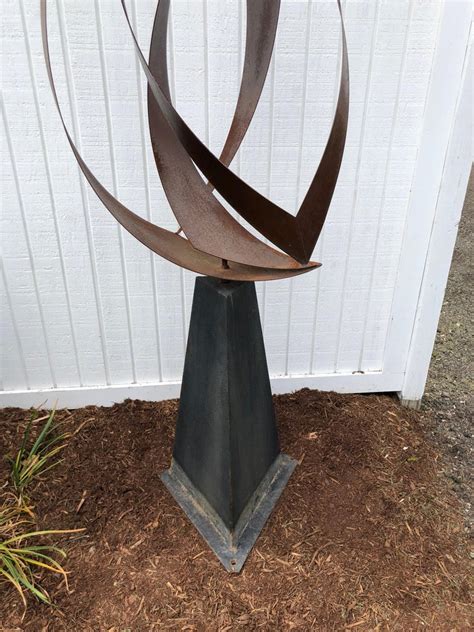 Shop original artworks for sale from thousands of recognized artists from around the world. Large Mid-Century Modern Abstract Garden Sculpture For ...