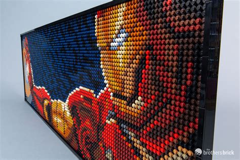 Lego 18 Mosaic 31199 Marvel Studios Iron Man Review 37 The
