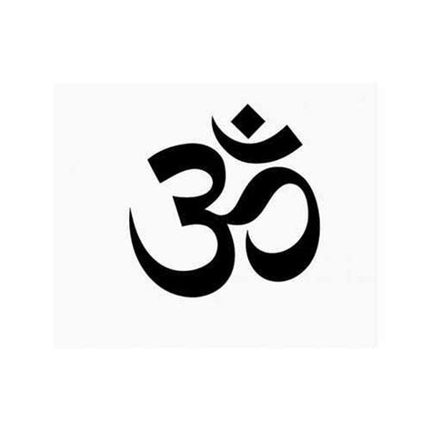 Om Symbol Hindu Vinyl Decal Sticker