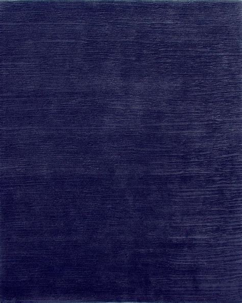 Solid Cobalt Blue Shore Wool Rug From The Signature Designer Rugs