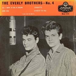 For some songs, several different tracks exist, on diverse releases; EVERLY BROTHERS DISCOGRAPHY