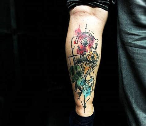 Abstract Tattoo By Live2 Tattoo Post 19813