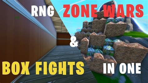 This mode allows the community to create different styles of arenas with challenges for players to take part in. Box Fight & Zone War Rng - Ffa - Fortnite Creative Box ...