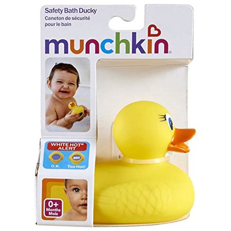 Check for ideal temperatures by feeling the water yourself rather than just relying on a pool thermometer, since these could be inaccurate or broken. Munchkin White Hot Safety Bath Ducky - Buy Online in UAE ...