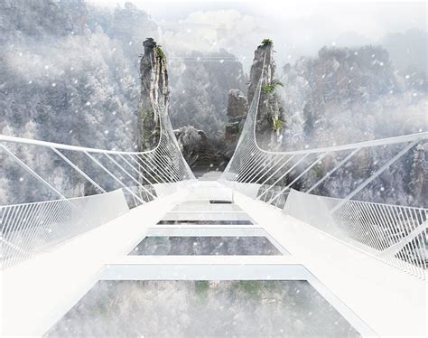 China About To Open Worlds Longest And Highest Glass Bottom Bridge