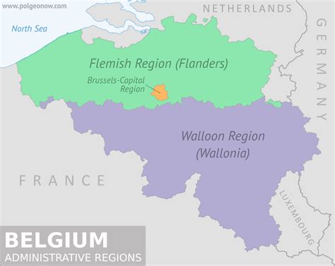 Click on above map to view higher resolution image. What is Wallonia? Belgium's Unusual Federal System ...