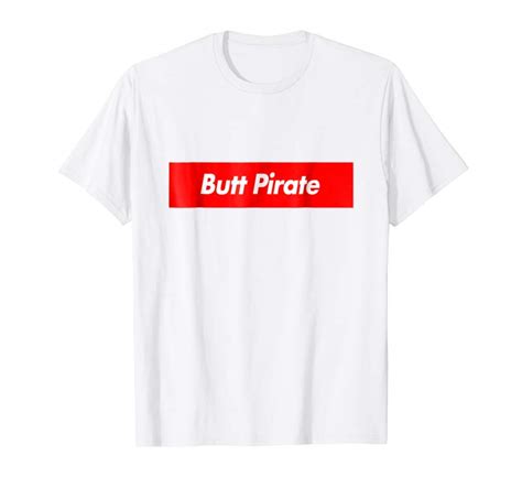 Buy Now Butt Pirate Box Logo Slogan Funny T Shirt Teesdesign