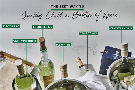 The Best Way To Quickly Chill A Bottle Of Wine Kitchn