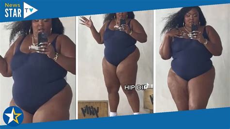 Lizzo Teases Her Hips Don T Lie As She Strips Down In New Clips YouTube