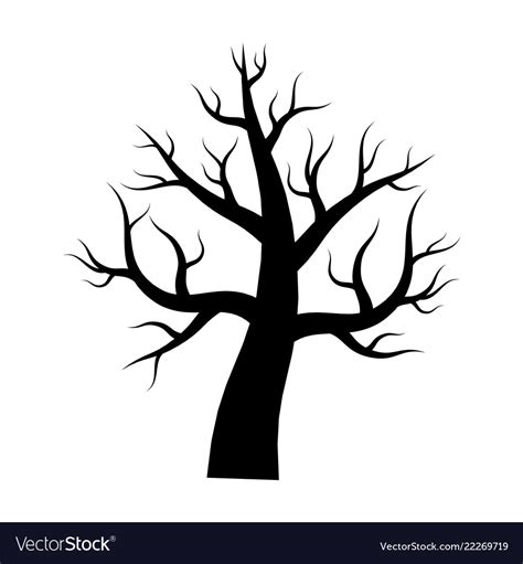 Naked Tree Royalty Free Vector Image Vectorstock Hot Sex Picture