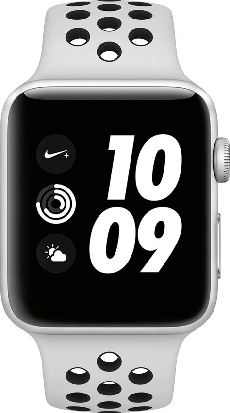 Customer Reviews Gscr Apple Watch Nike Series 3 Gps 42mm Silver Aluminum Case With Pure